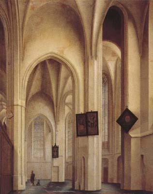 Pieter Jansz Saenredam Church Interior in Utreche (mk08)